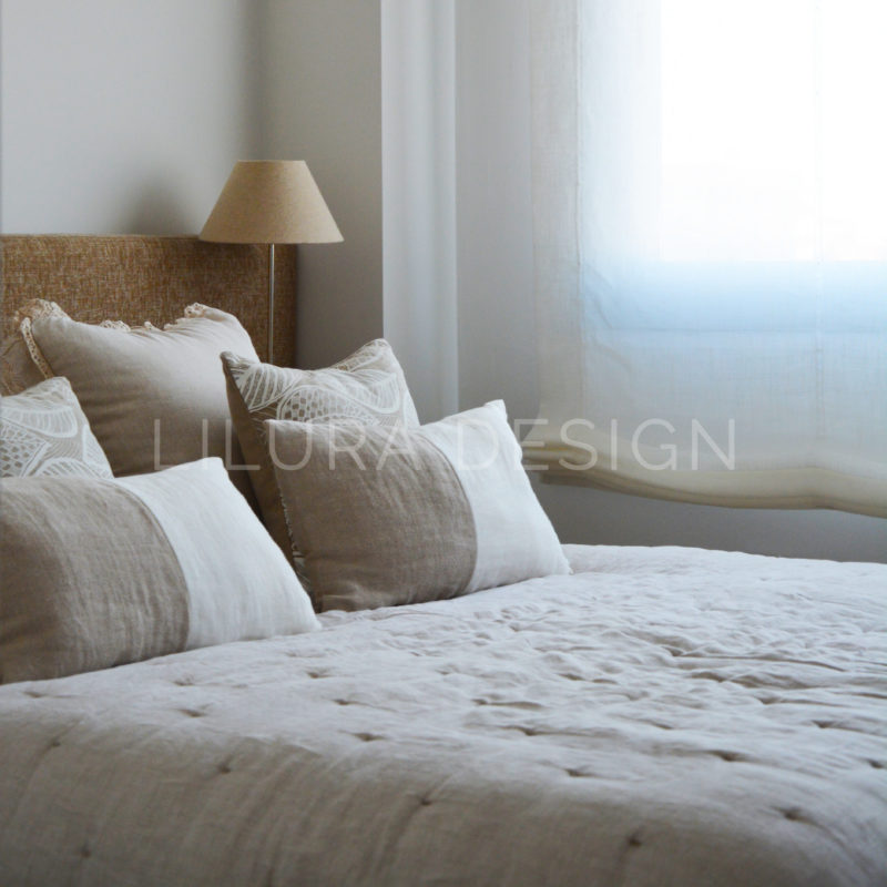 proyecto interiorismo y decoración reforma dormitorio principal con vestidor abierto 1