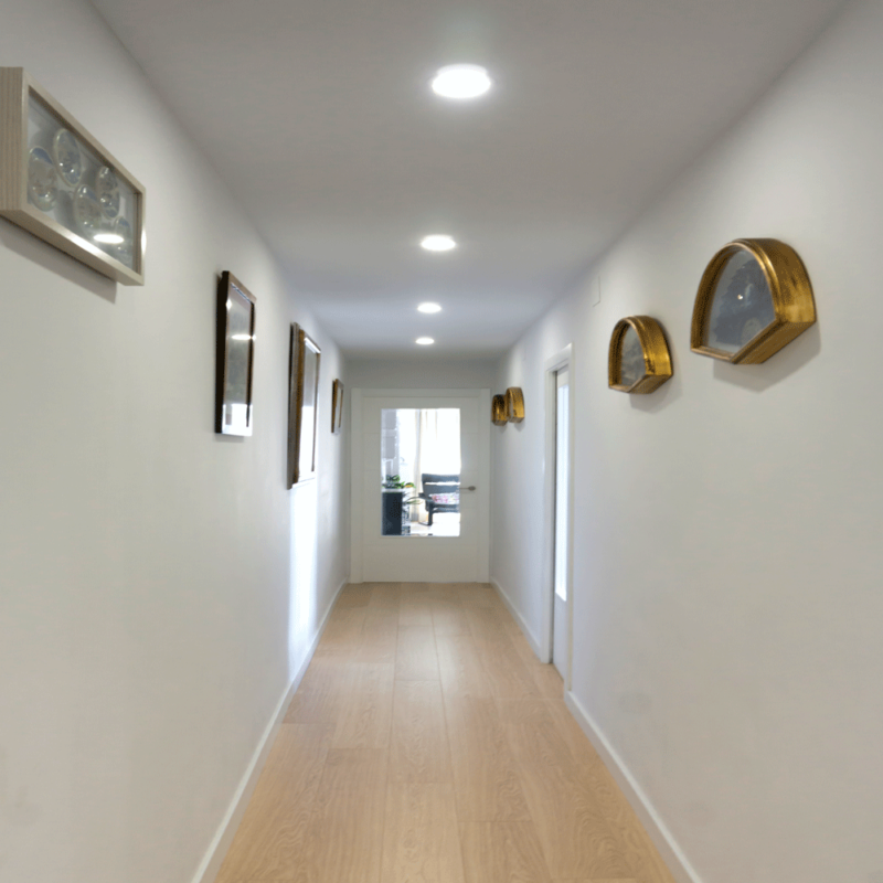 reforma integral vivienda pasillo